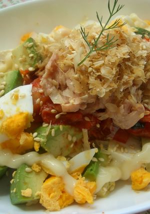 アボカドキムチ豆腐サラダ☆-レシピのメイン写真