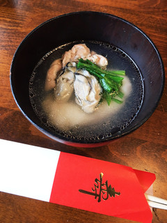 牡蠣のお雑煮-レシピのメイン写真