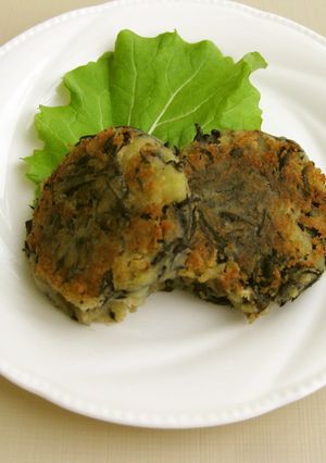 【リメイク】ひじきのお焼き-レシピのメイン写真