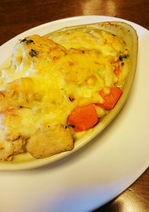 あまったシチューで♪うどんグラタン-レシピのメイン写真