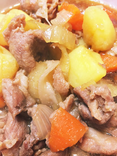 豚肉で肉じゃが-レシピのメイン写真