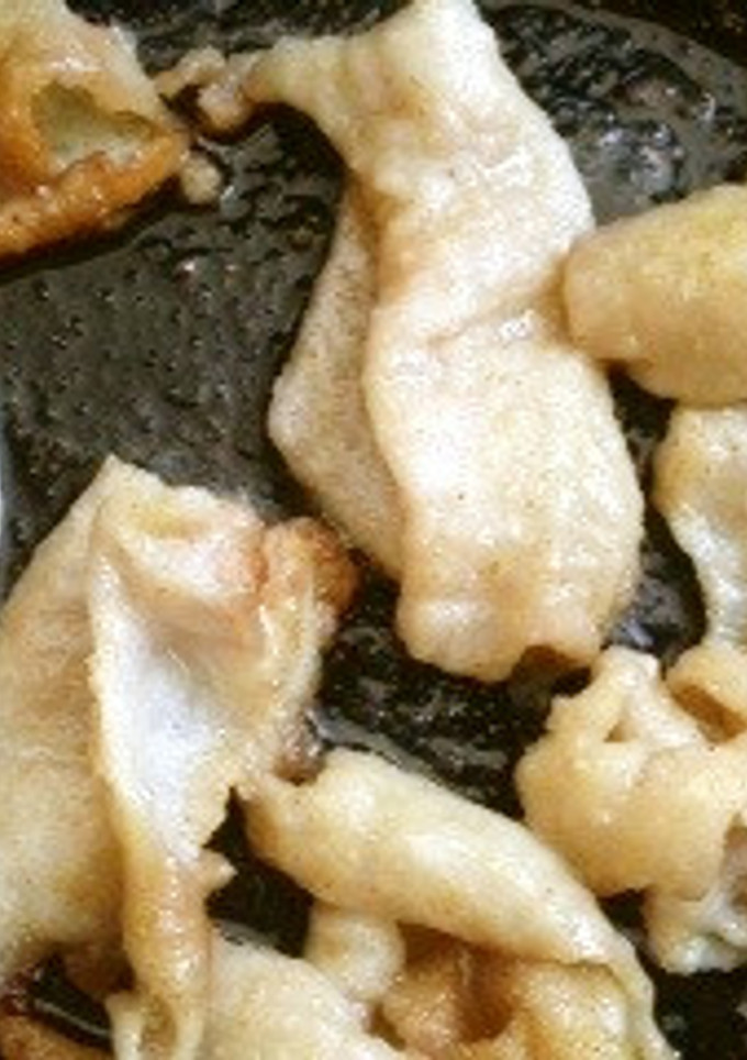 鶏皮のガラムマサラ炒め-レシピのメイン写真