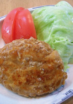 豆腐入りチキンハンバーグ-レシピのメイン写真