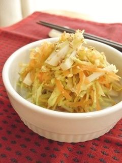 キャベツとかまぼこの中華風和え-レシピのメイン写真