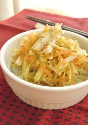 キャベツとかまぼこの中華風和え-レシピのメイン写真