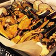 かぼちゃと薩摩芋のオーブン焼き