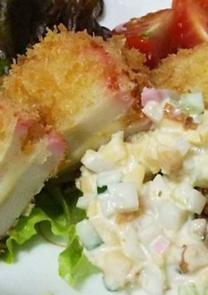 かまぼこがメインに！サクサクチーズフライ-レシピのメイン写真