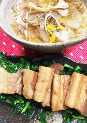 我が家のとろ〜り美味しい☆角煮&スープ-レシピのメイン写真