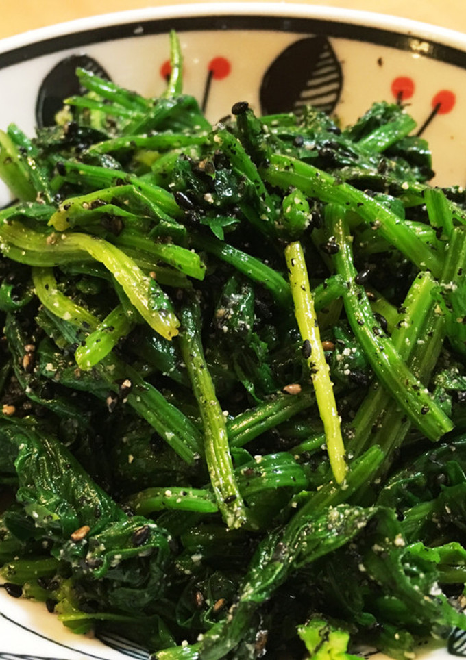 簡単！ほうれん草のごま和え-レシピのメイン写真