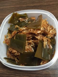 出汁で使った昆布とかつおの佃煮-レシピのメイン写真