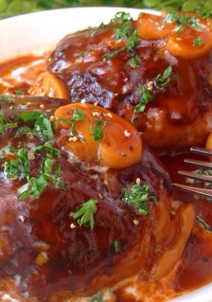 麩わ麩わ♡肉汁溢れる極旨デミハンバーグ-レシピのメイン写真