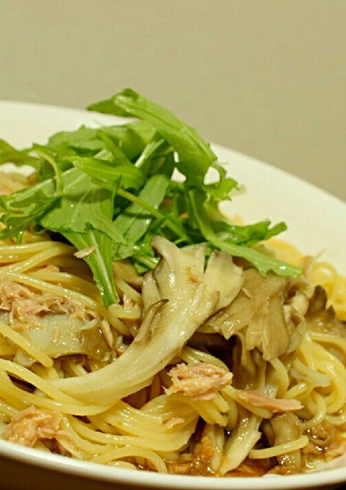 舞茸とシーチキンの和風パスタ♪柚子胡椒味-レシピのメイン写真