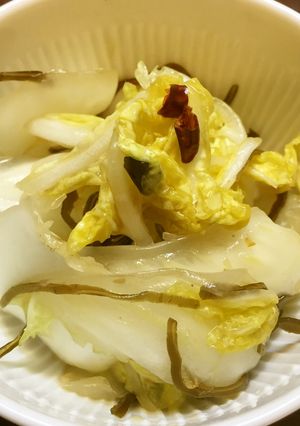 柚子胡椒　白菜浅漬け-レシピのメイン写真