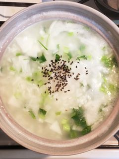 土鍋で七草粥-レシピのメイン写真