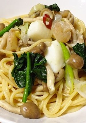 大人の和風パスタ～柚子胡椒風味～-レシピのメイン写真
