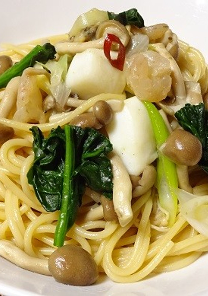 大人の和風パスタ～柚子胡椒風味～-レシピのメイン写真