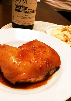 夢の国の味！テリヤキチキンレッグ-レシピのメイン写真