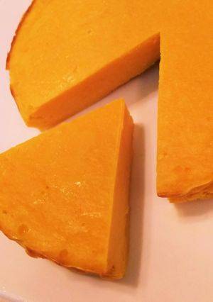 やさしい味★簡単！かぼちゃ チーズケーキ-レシピのメイン写真