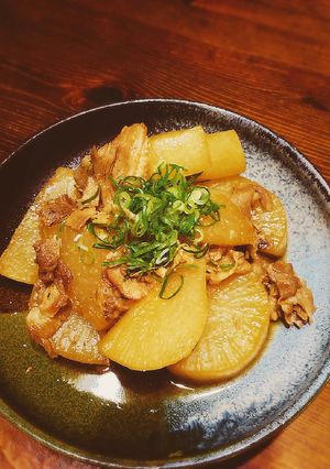 あめ色で美味しい♥大根と豚肉の煮物-レシピのメイン写真