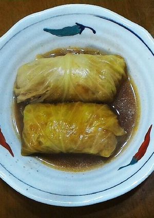 ケチャップ味少し甘めのロールキャベツ！-レシピのメイン写真