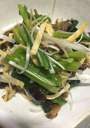 ほうれん草とえのきのナムル-レシピのメイン写真