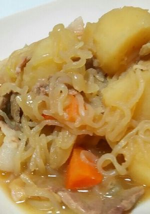 超簡単☆肉じゃが☆切って煮るだけ！-レシピのメイン写真