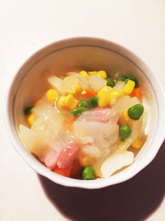 ミックスベジタブルあんかけ 離乳食完了-レシピのメイン写真