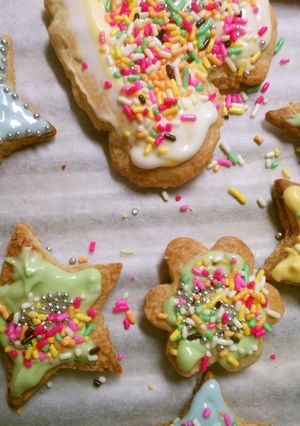 チョコペンで！簡単！アイシングクッキー♪-レシピのメイン写真