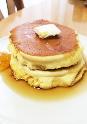 ふわふわパンケーキ！失敗知らずです。簡単-レシピのメイン写真