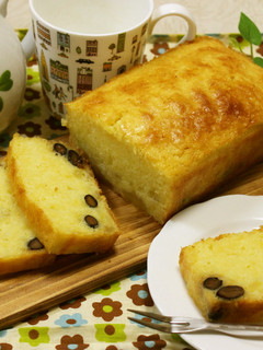 栗きんとんと黒豆リメイク♡パウンドケーキ-レシピのメイン写真