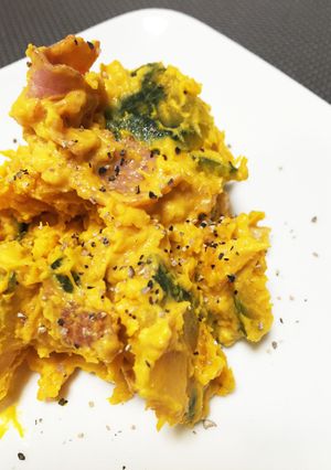 かぼちゃとベーコンのサラダ-レシピのメイン写真