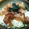 野菜を沢山食べられる豚肉の蒲焼き風丼