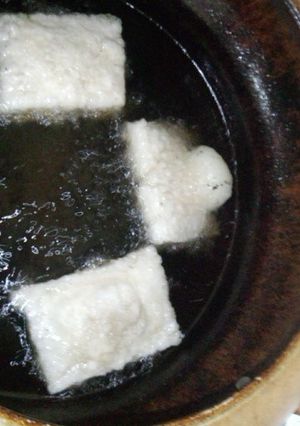 最強！デブ飯！！揚げ餅♪-レシピのメイン写真