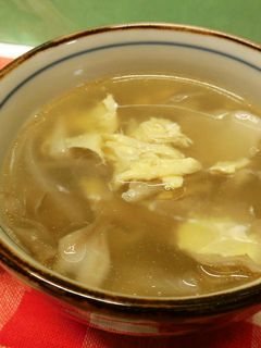 舞茸と玉子の中華スープ♪-レシピのメイン写真
