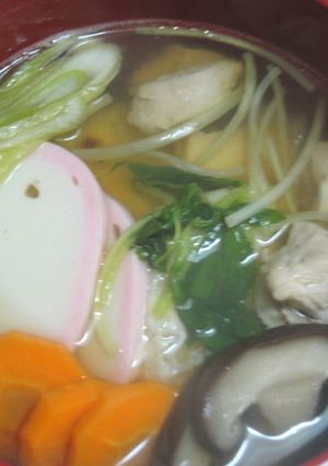 正統派の「お雑煮」（？）-レシピのメイン写真