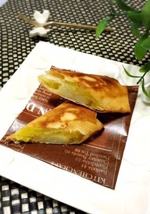 お節リメイク☆栗きんとん餅春巻き-レシピのメイン写真