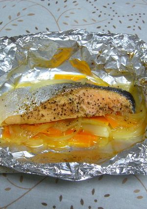 鮭のホイル焼き-レシピのメイン写真