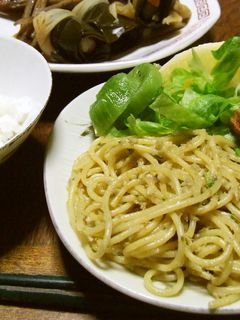 余った餃子の具で中華風パスタ☆-レシピのメイン写真