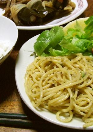 余った餃子の具で中華風パスタ☆-レシピのメイン写真