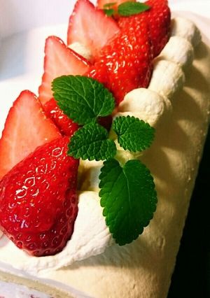 ケーキ屋さんみたいな生クリーム♪-レシピのメイン写真