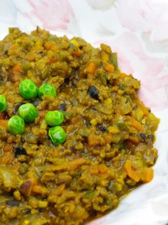 黒豆リメイク☆キーマカレー-レシピのメイン写真