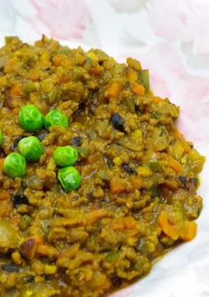 黒豆リメイク☆キーマカレー-レシピのメイン写真