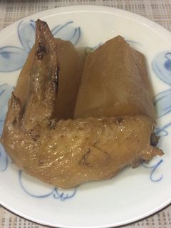 手羽先と大根の煮物-レシピのメイン写真