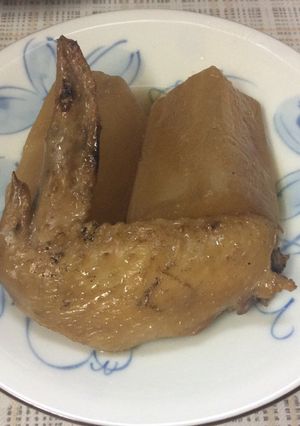 手羽先と大根の煮物-レシピのメイン写真