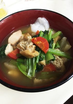 けんちん風雑煮-レシピのメイン写真