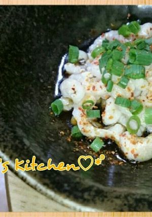 居酒屋メニュー★簡単♪鶏皮ポン酢♡-レシピのメイン写真