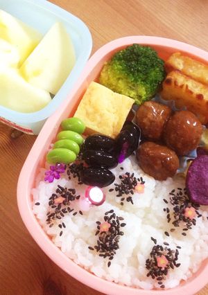 【お弁当】2015冬休み学童2日目/小2-レシピのメイン写真