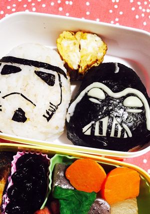 簡単！キャラ弁！スターウォーズ(^^)-レシピのメイン写真