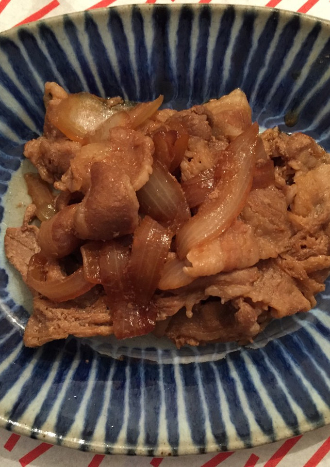 簡単！しょうが焼き-レシピのメイン写真