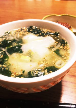 超かんたん!中華スープ餅-レシピのメイン写真